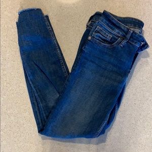 dark wash old navy jeans super skinny